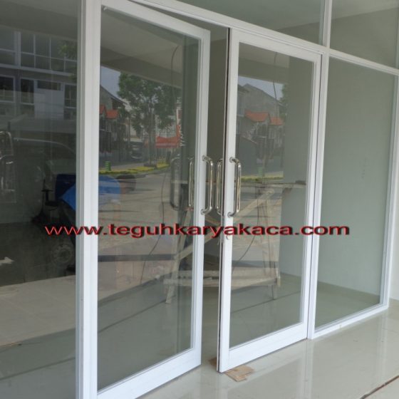 Pintu Swing Aluminium Teguh Karya Kaca Dan Aluminium 1318