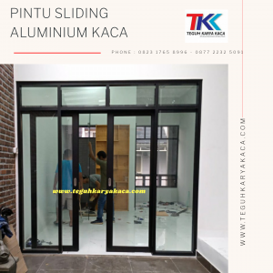 Pintu geser alumunium